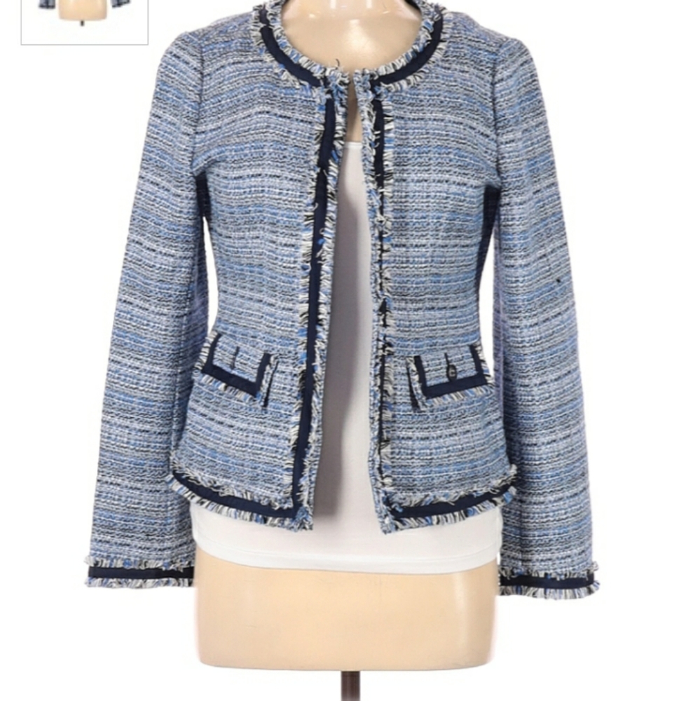 Tweed Blazer Womens